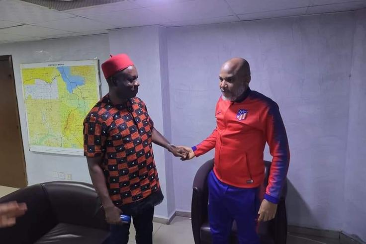 Governor Chukwuma Soludo of Anambra state visited Mazi Nnamdi Kanu, the detained leader of the Indigenous People of Biafra (IPOB). [Twitter:Punch]