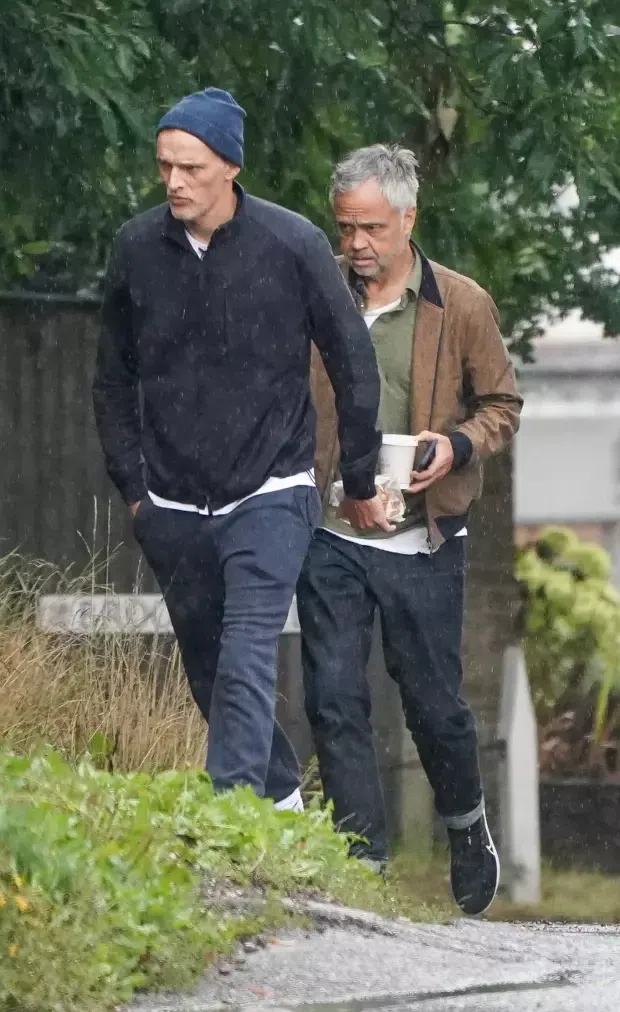 Thomas Tuchel pictured for the first time since his sack