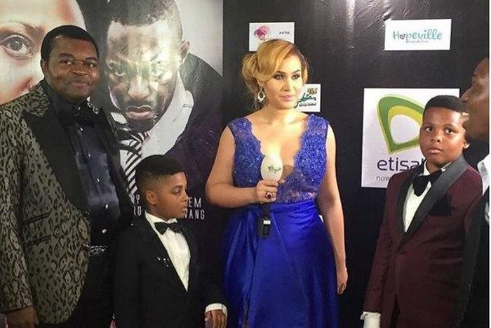 Caroline Danjuma, Musa Danjuma and kids