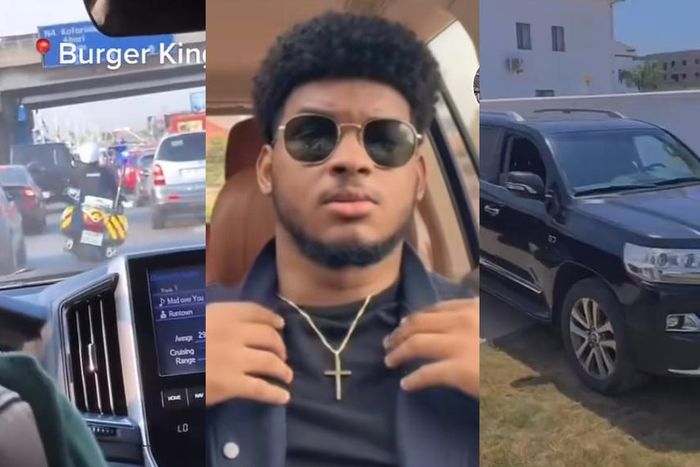 Rich Ghanaian kid gets police escort to buy a burger; the internet reacts