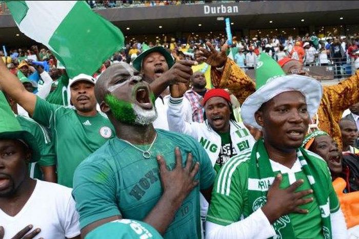 Passionate Super Eagles fans