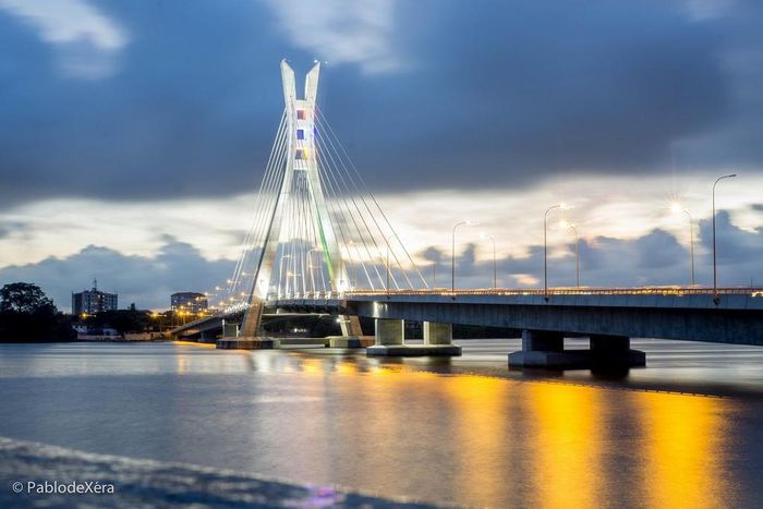 The Lekki-Ikoyi bridge