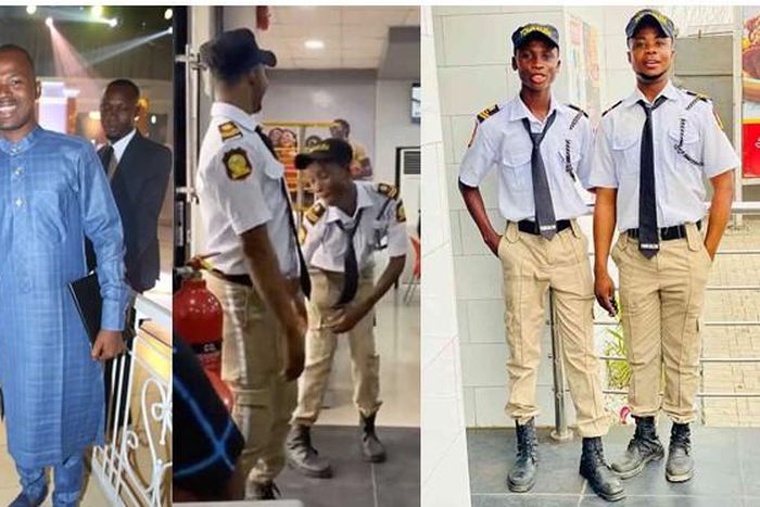 Dancing security guards and the special assistant [Kanyidaily]