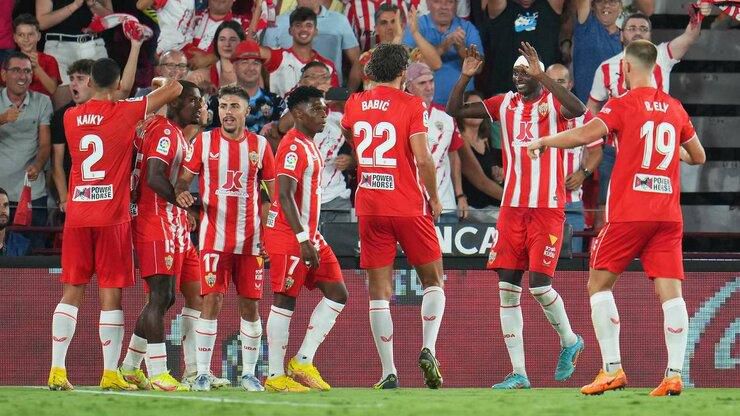 Goals from Umar Sadiq and Largie Ramazani saw Almeria come from behind to stun Sevilla 2-1