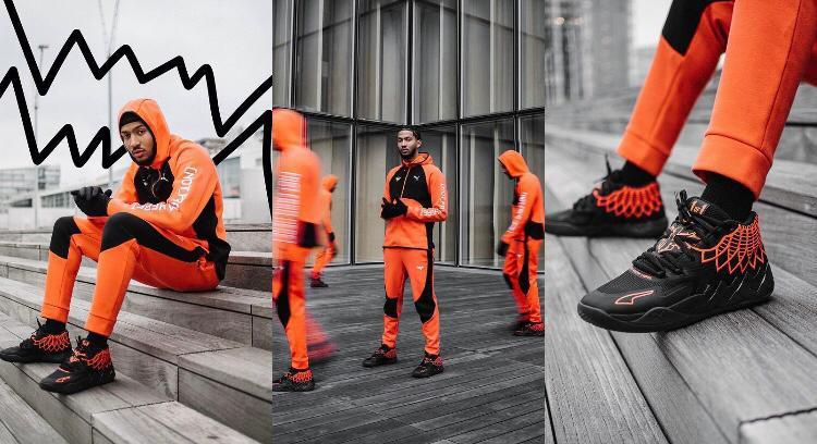 Overtime Elias models for Puma France unveiliong the new UFO Black Blast MB.01 collection