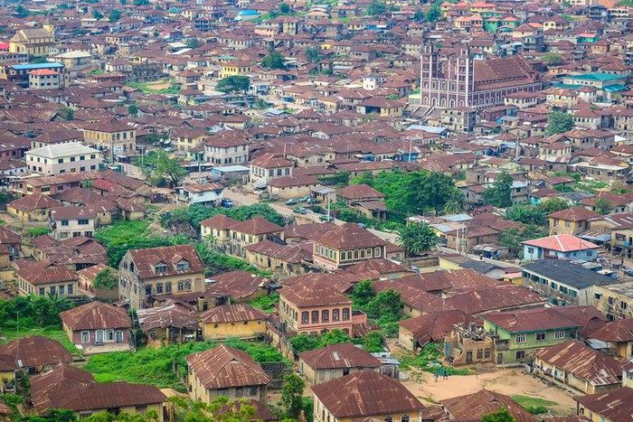 Ariel view of Abeokuta