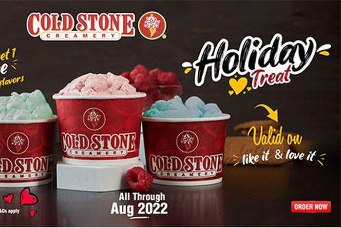 Get gingered with Coldstone this August with the new Ginger Lemon Flavour