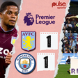Social media reactions as Aston Villa hold Man City to thrilling draw on Saturday