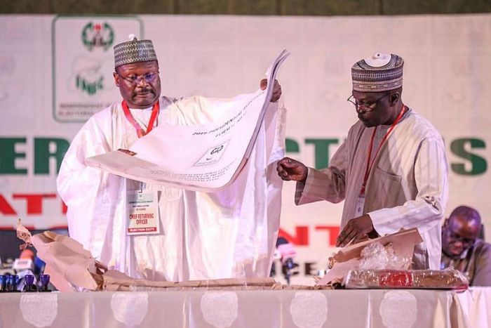 INEC Boss, Mahmood Yakubu