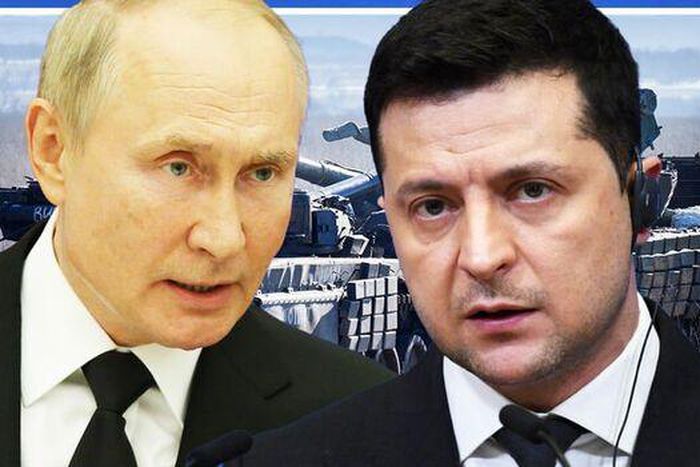 Russian President, Vladmir Putin and the President of Ukraine, Volodymyr Zelenskyy.
