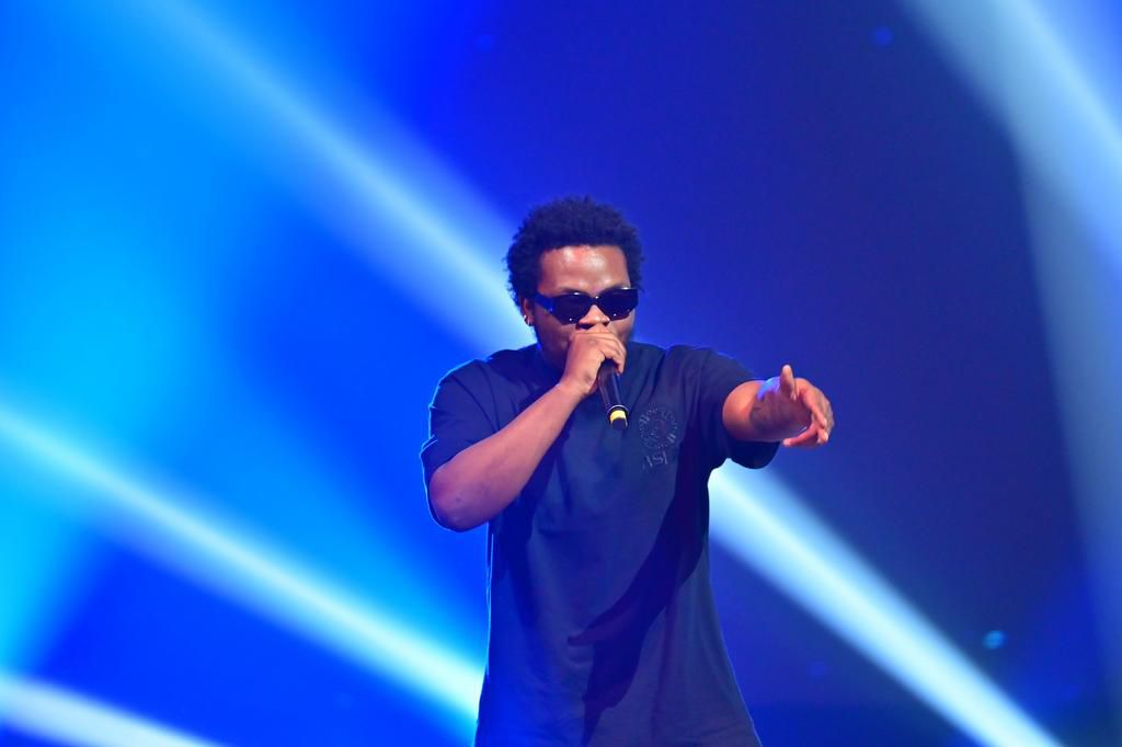 Wizkid and Olamide at Livespot X Festival