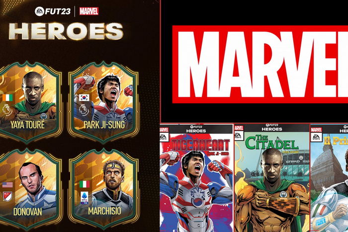 Marvel and EA Sports have collaborated to reveal FUT Super Heroes in FIFA 23