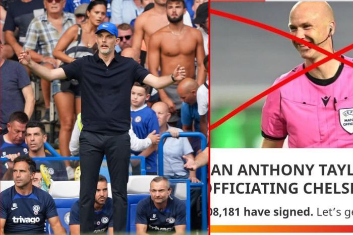 Thomas Tuchel wants Anthony Talyor to stop officiating Chelsea's games
