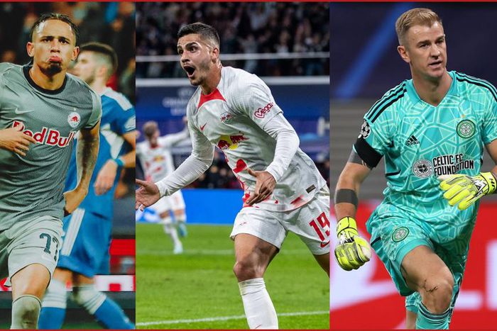 Naoh Okafor, Andre Silva and Joe Hart.