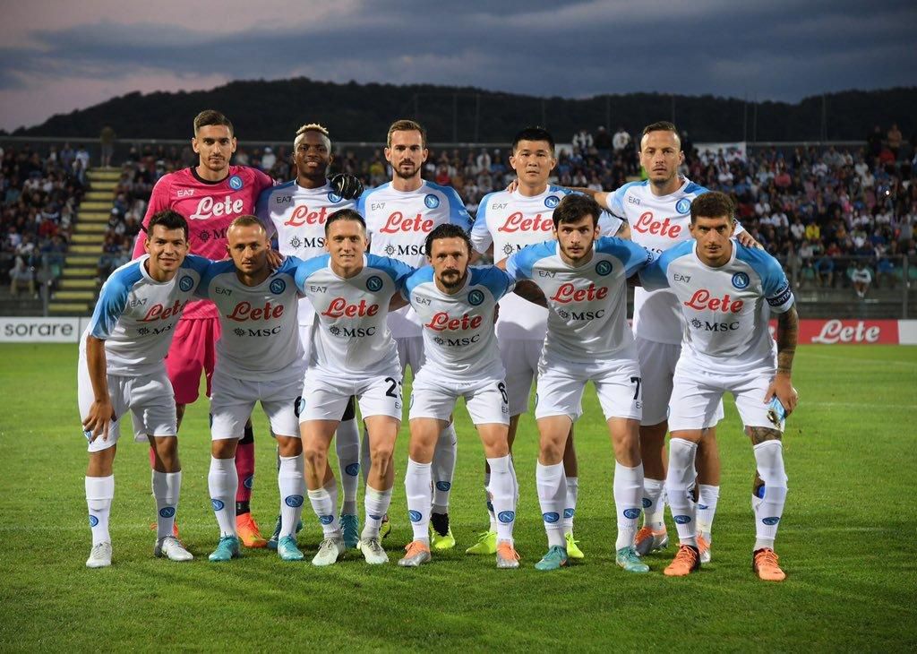 Victor Osimhen made his season debut for Napoli against Mallorca