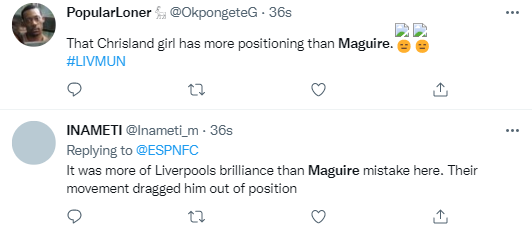 Reactions as Salah, Diaz and Mane help Liverpool thrash Manchester United 4-0 at Anfield.