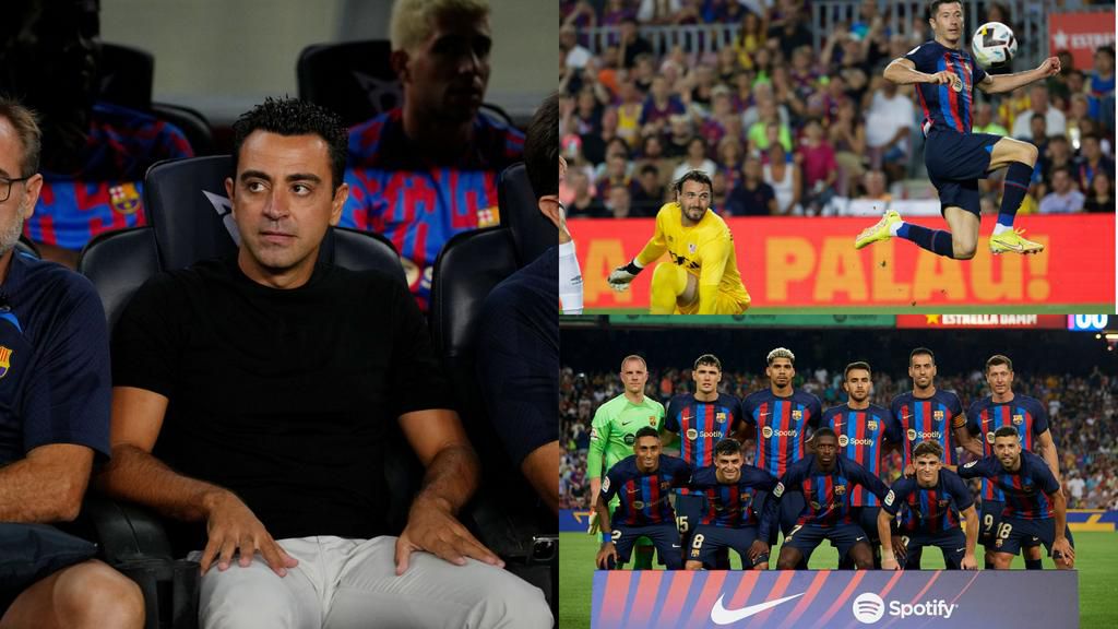 Xavi backs Lewandowski to start scoring soon