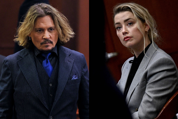 Johnny Depp and Amber Heard