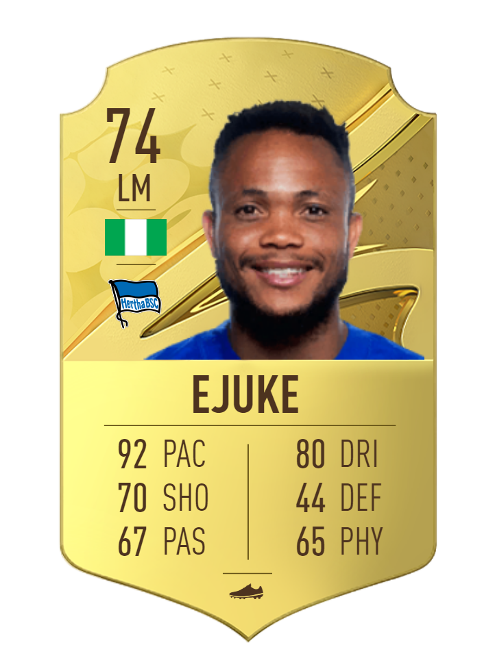 Chidera Ejuke FIFA 23 OVR