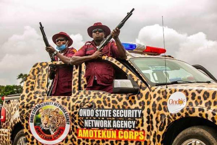 The Amotekun Corps was launched as a security outfit for each state in the South-West region was launched  (Autojosh)