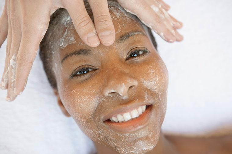 Try as much as possible to exfoliate once in a week or two weeks [Well+ Good]
