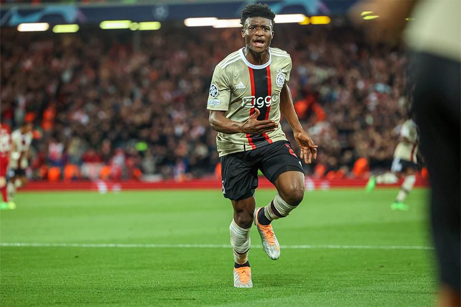 Mohammed Kudus scored the goal of the night at Anfield.