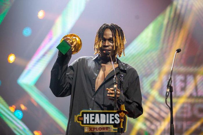 Fireboy at the 2020 Headies