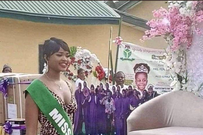 Chidinma Ojukwu wins Miss Cell Beauty Pageant in Kirikiri. (PM News)