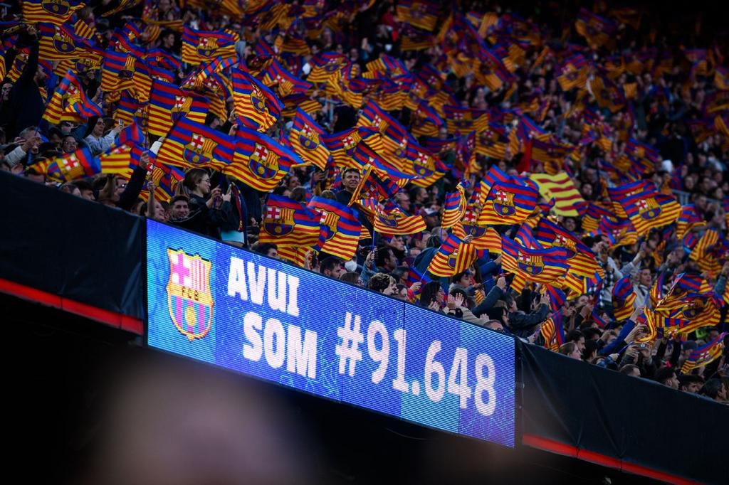 Barcelona set the record for the largest attendance for a women's football match with 91,648 fans. They set the previous record on March 30 against Real Madrid.
