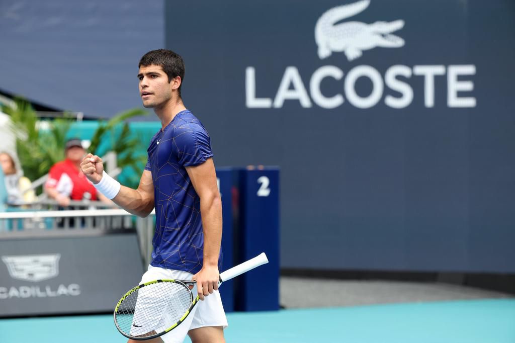 At just 18 years and 10 months Alcaraz is now the youngest Miami Open champion ever