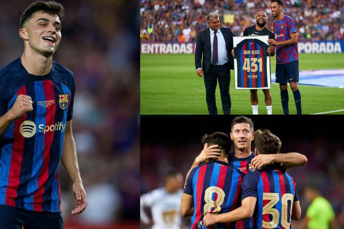 Reactions as Barcelona beat PUMAS 6-0 to win Joan Gamper Trophy