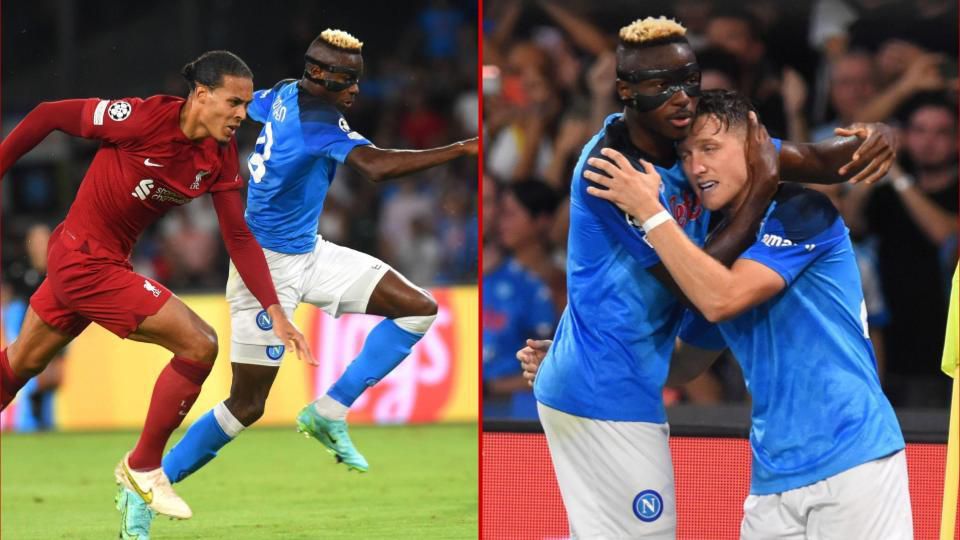 Victor Osimhen stars for Napoli in 4-1 thrashing of Liverpool