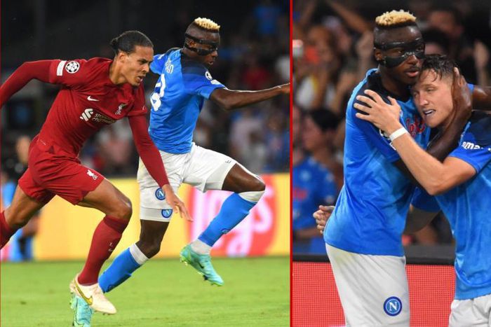 Victor Osimhen stars for Napoli in 4-1 thrashing of Liverpool