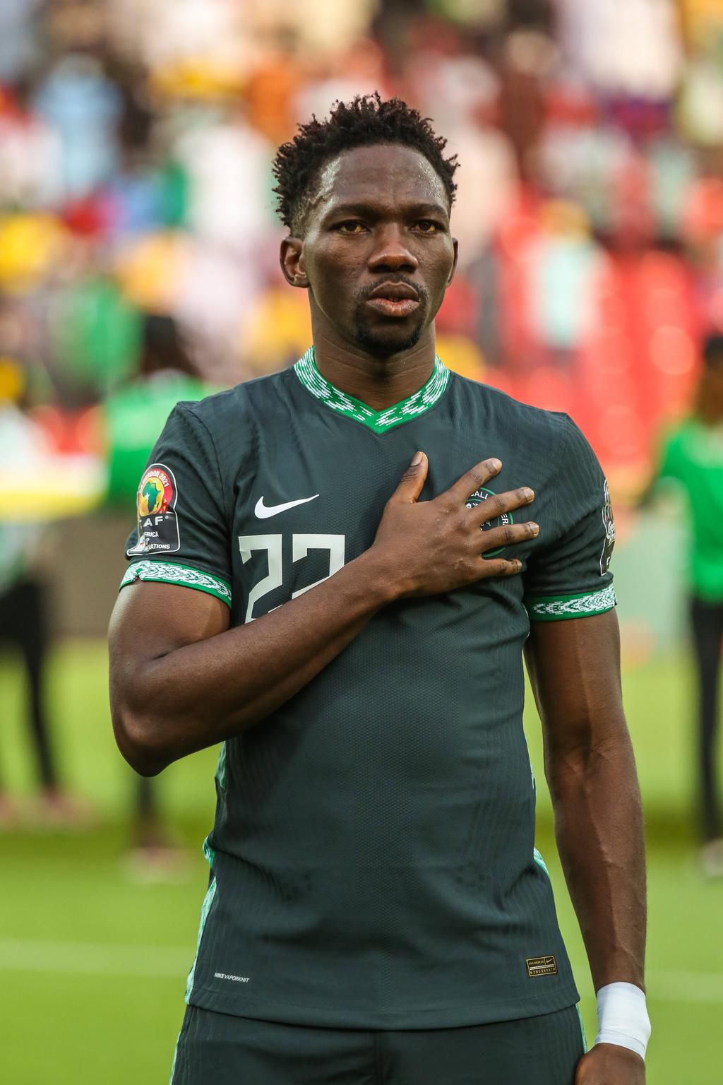 Kenneth Omeruo was a stalwart at the back for the Super Eagles against Egypt (IMAGO / Shengolpixs)