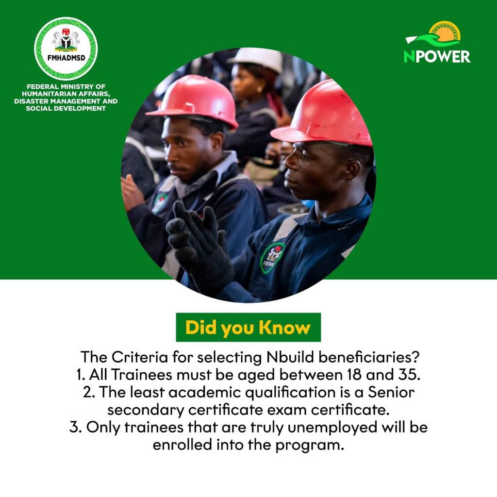 11 Facts you didn't know about FG's Npower Nbuild (Infographics)