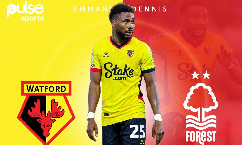 Nottingham Forest have announced the signing of Emmanuel Dennis from Watford