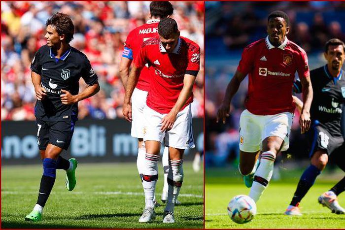 Manchester United vs Atletico Madrid.