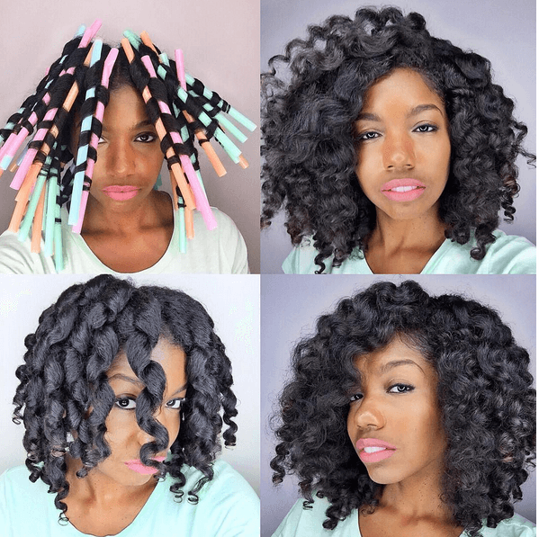 Use straw curls to get this look [Pinterest]