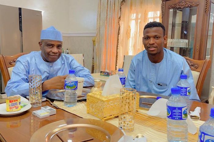 Abdullahi Shehu mets with Sokoto State governor Aminu Tambuwal