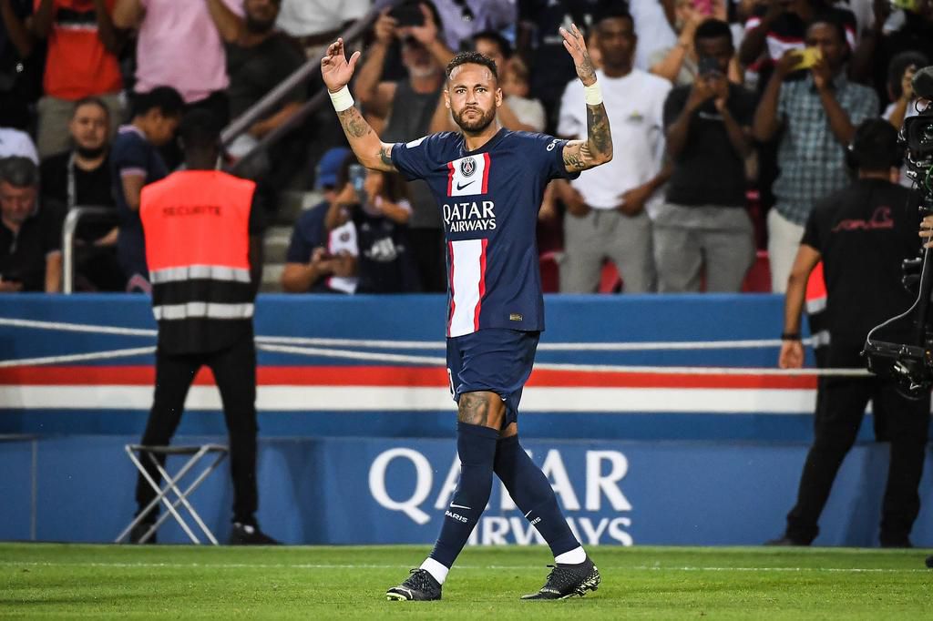 Neymar scored a brace for PSG in their win against Montpellier on Saturday