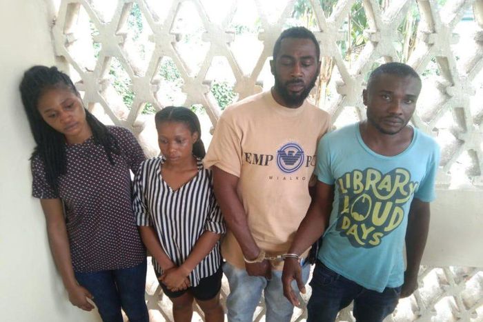 Police arrest ladies