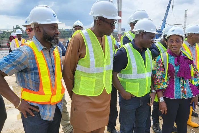 The Permanent Secretary, Lagos State Ministry of Works and Infrastructure, Mr Olujimi Hotonu; the Commissioner for Transportation, Mr Frederic Oladeinde; Commissioner for Information and Strategy, Mr Gbenga Omotoso and the Special Adviser on Works and ...