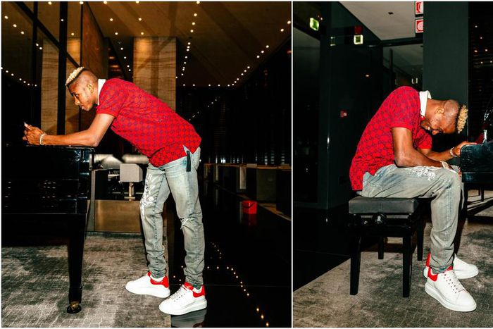 Victor Osimhen rocks another Gucci outfit