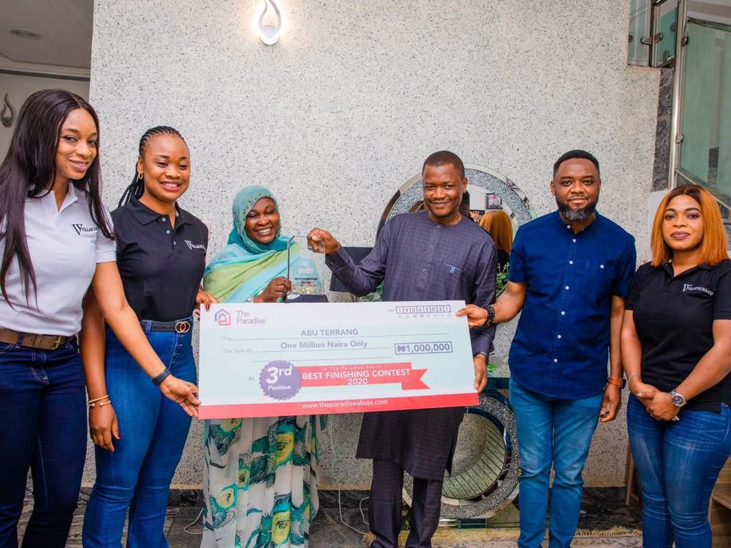 Paradise Estate rewards customers with N8m cash prize, other consolatory prizes in Finishing Contest