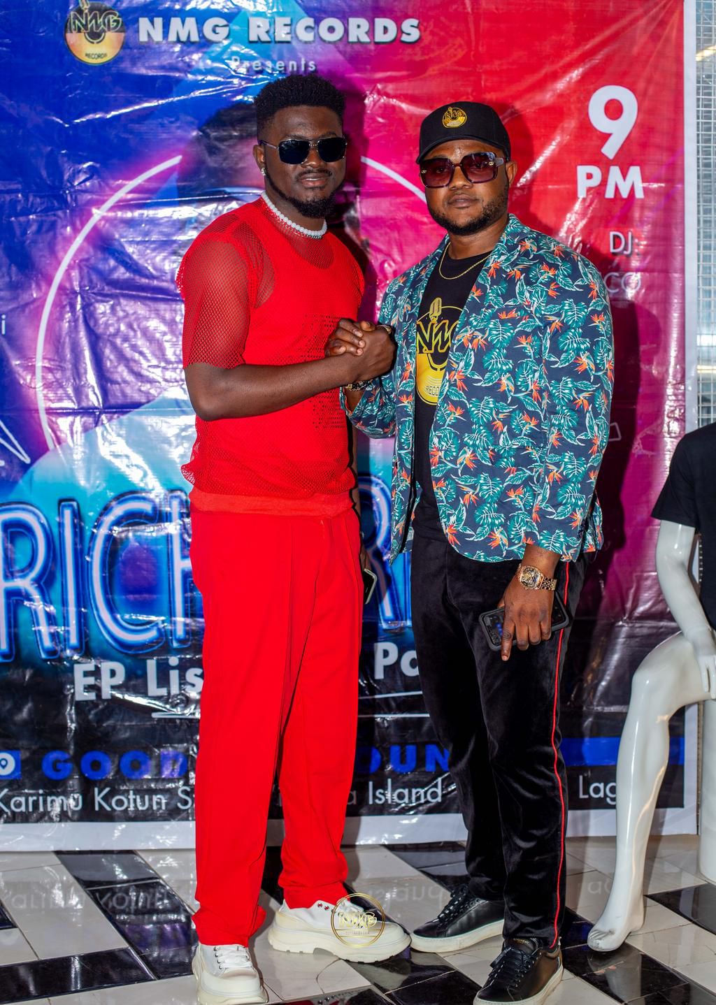 Richard J releases self titled debut EP, holds listening party in Lagos