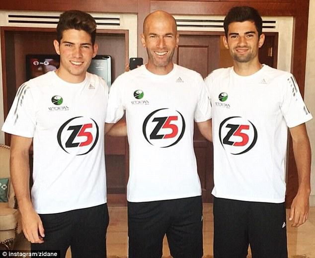 All four of Zinedine Zidane's children are yet to prove themselves at the highest level of football
