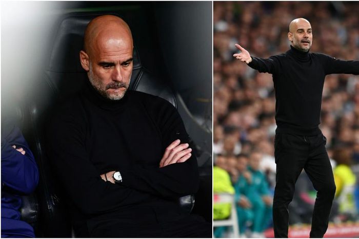 Pep Guardiola reacts as Real Madrid knock out Manchester City from Champions League