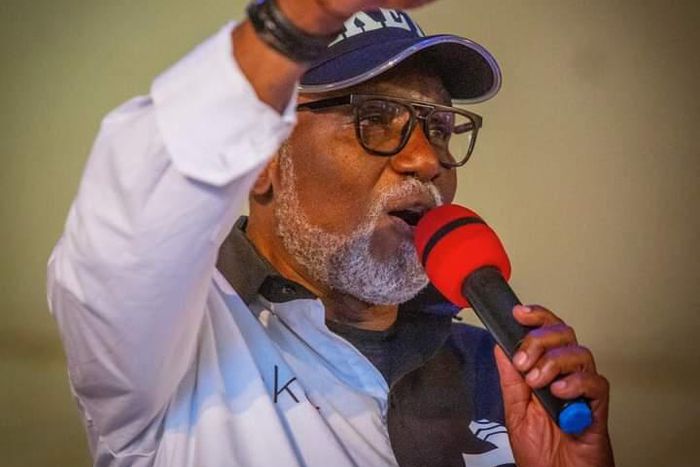 Ondo State governor, Rotimi Akeredolu [Maxwell]