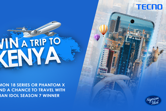 TECNO x Nigerian Idol: Enter for a chance to win an all-expense paid trip to Kenya with TECNO