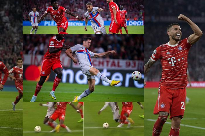 Reactions as Lewandowski betrays Barcelona against Bayern Munich